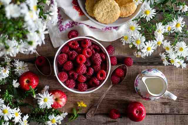 imagen de bol de frutos rojos